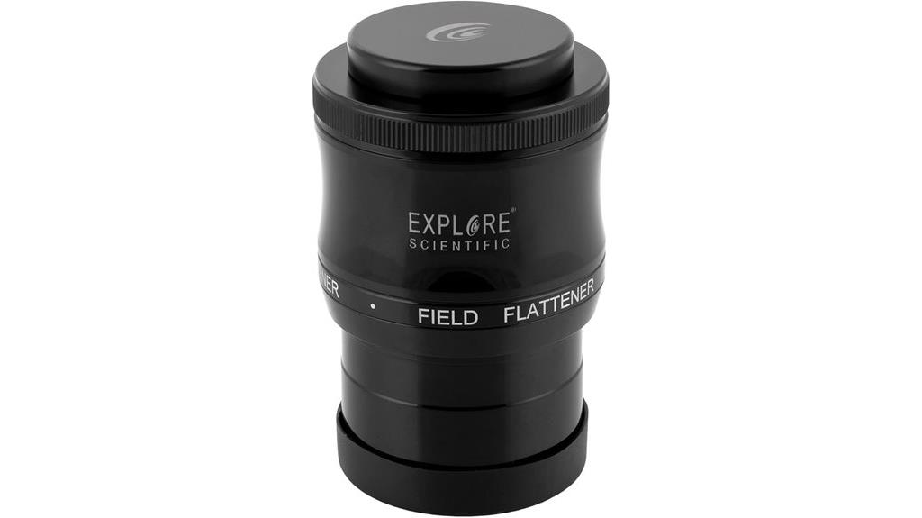 refractor telescope image correction