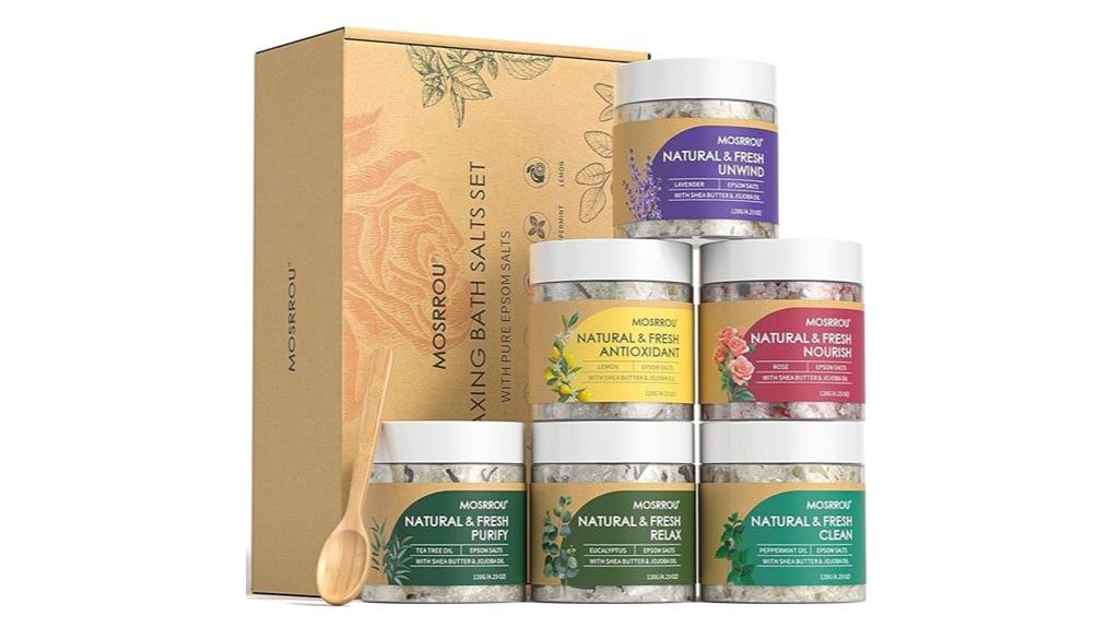 relaxing spa gift set