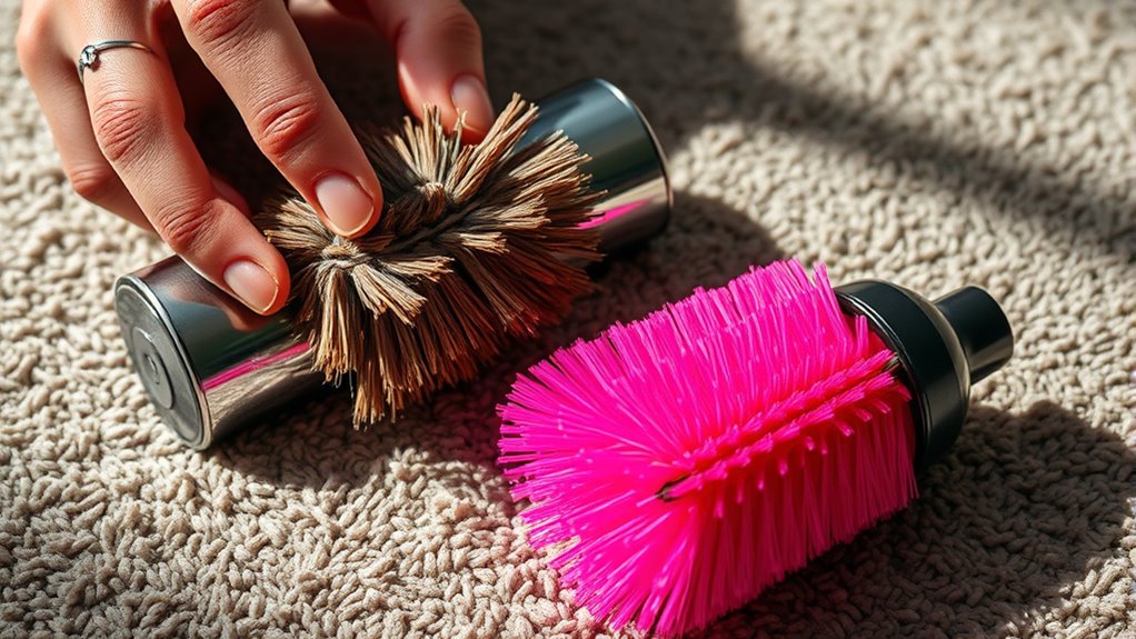 replace worn brush roll