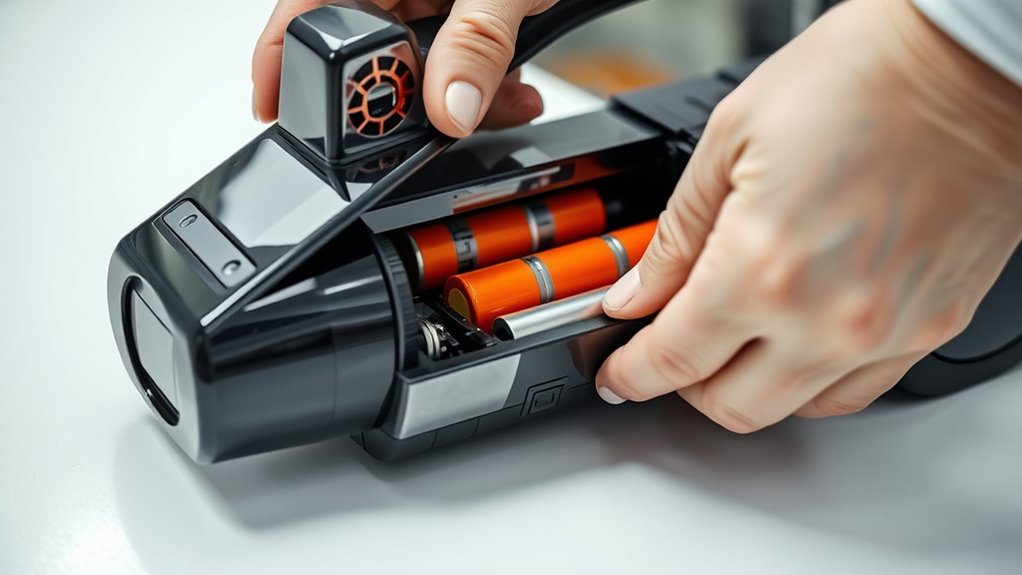 replace worn out vacuum batteries