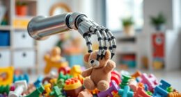 robotic vacuum toy pickup