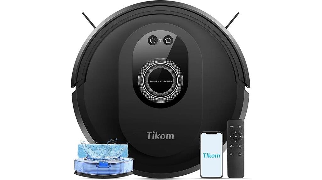 robotic vacuum with mop