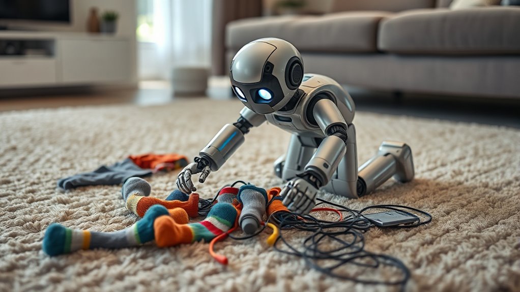 robots navigate cluttered homes