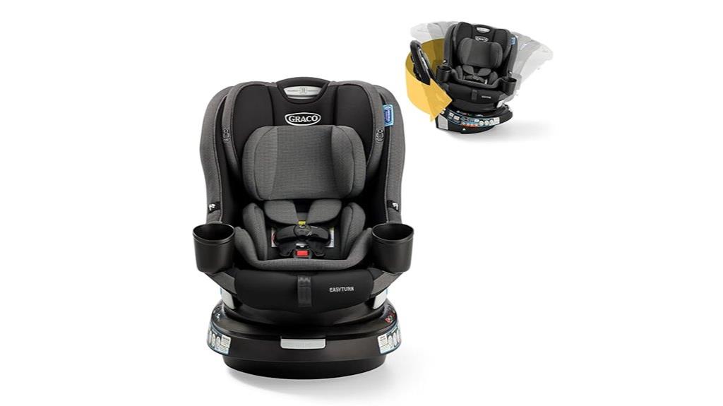 rotating multi position infant seat