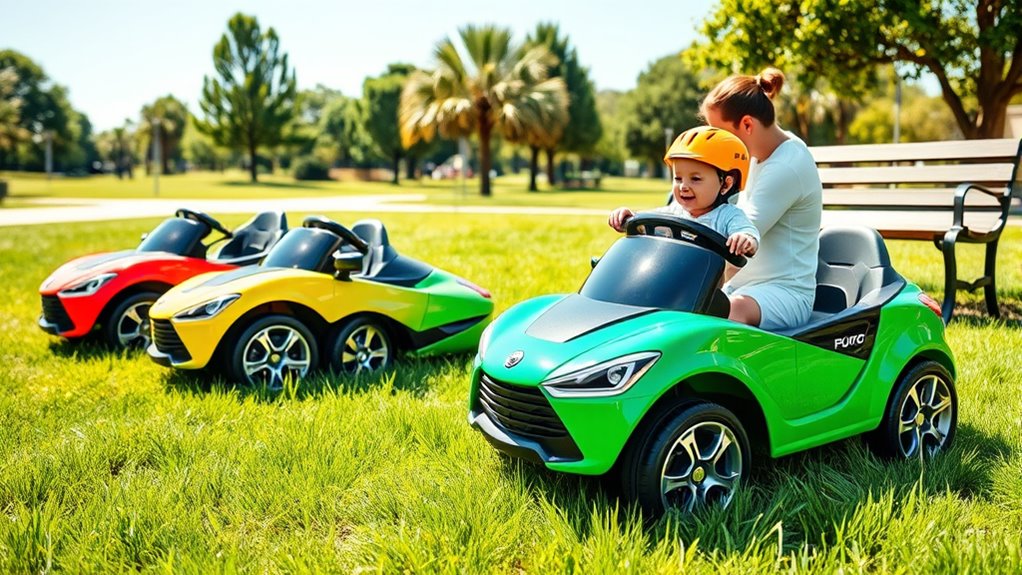 safe age appropriate ride on selection