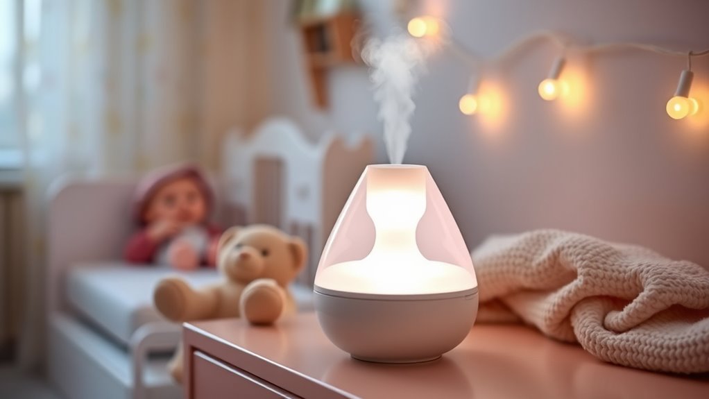 safe clean adjustable humidifier