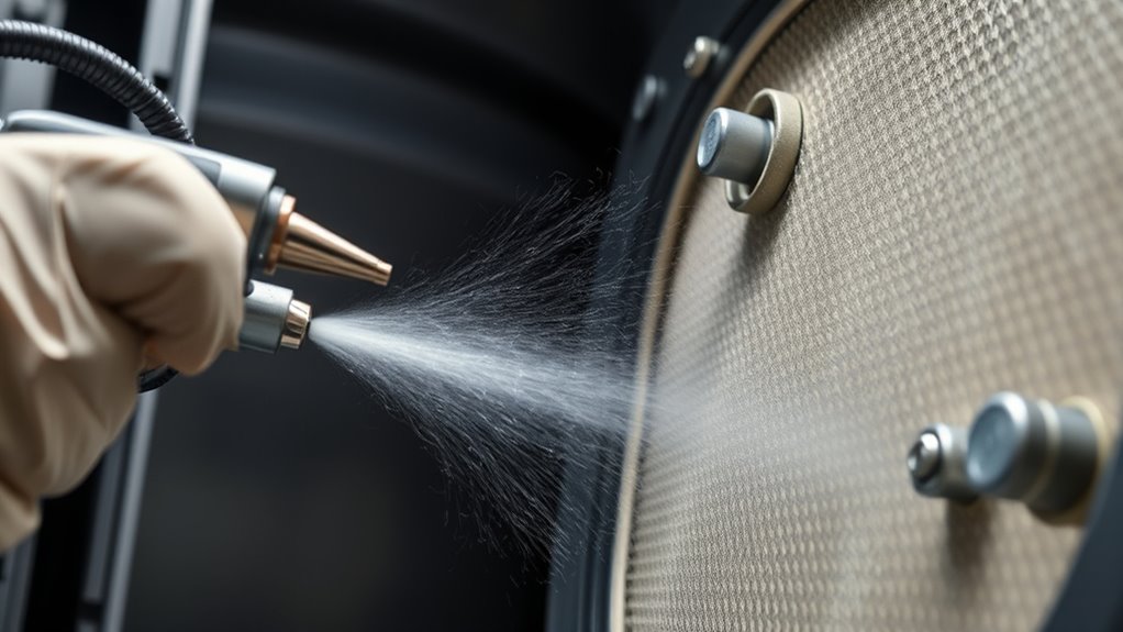 safe compressed air cleaning