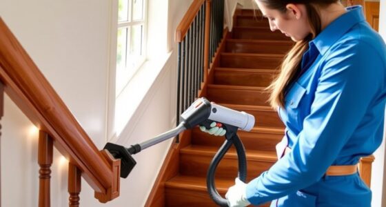 safe stair vacuuming techniques