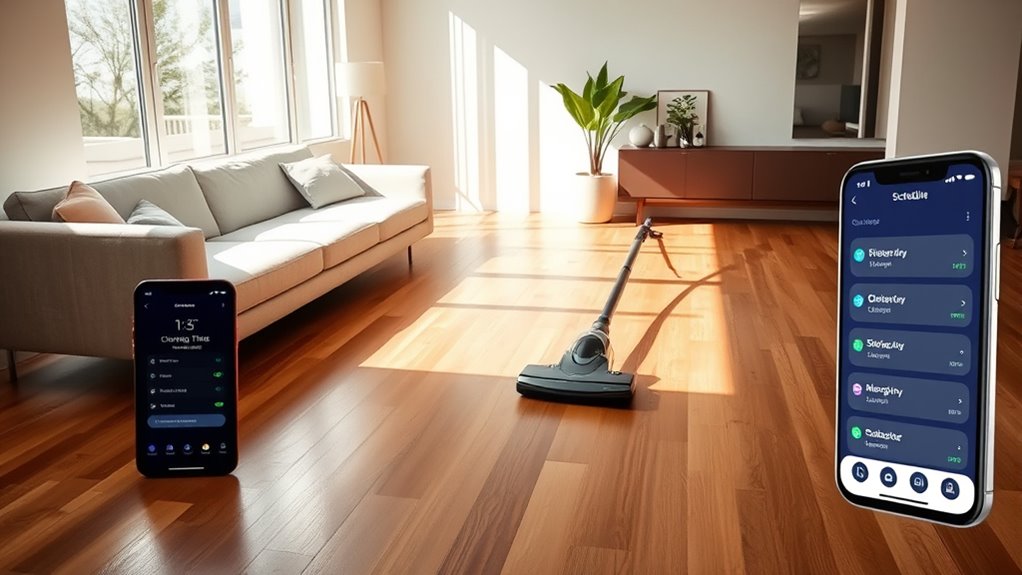 scheduled vacuum maintenance improves air quality