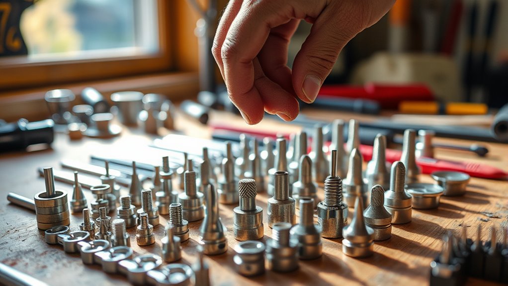 selecting appropriate equipment attachments