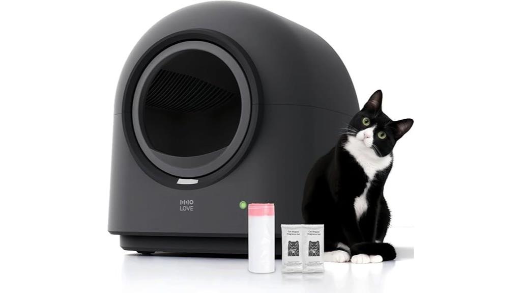 self cleaning litter box