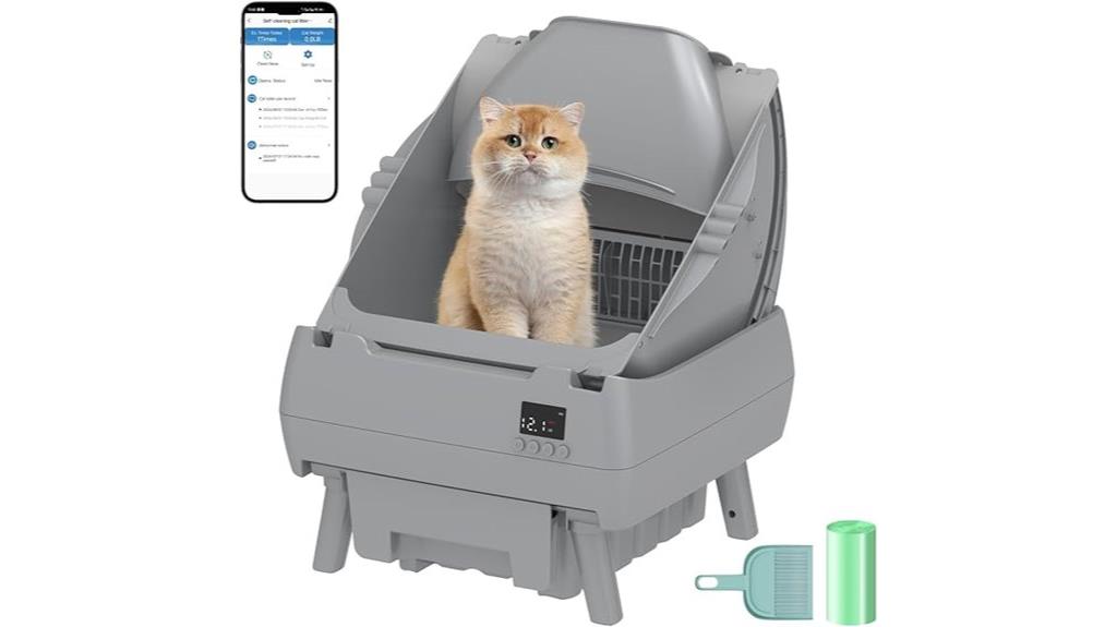self cleaning smart cat litter