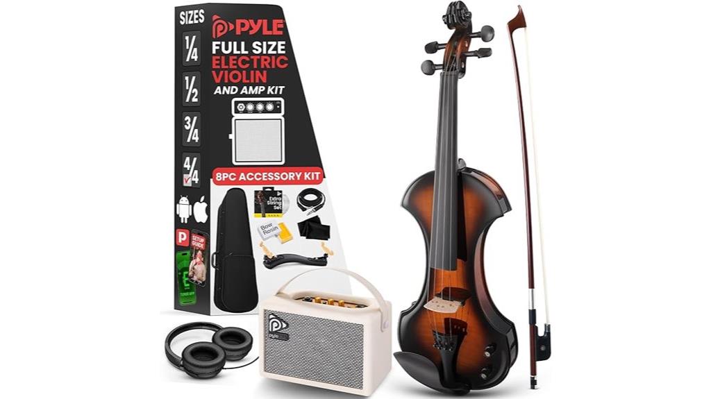 silent electric violin kit