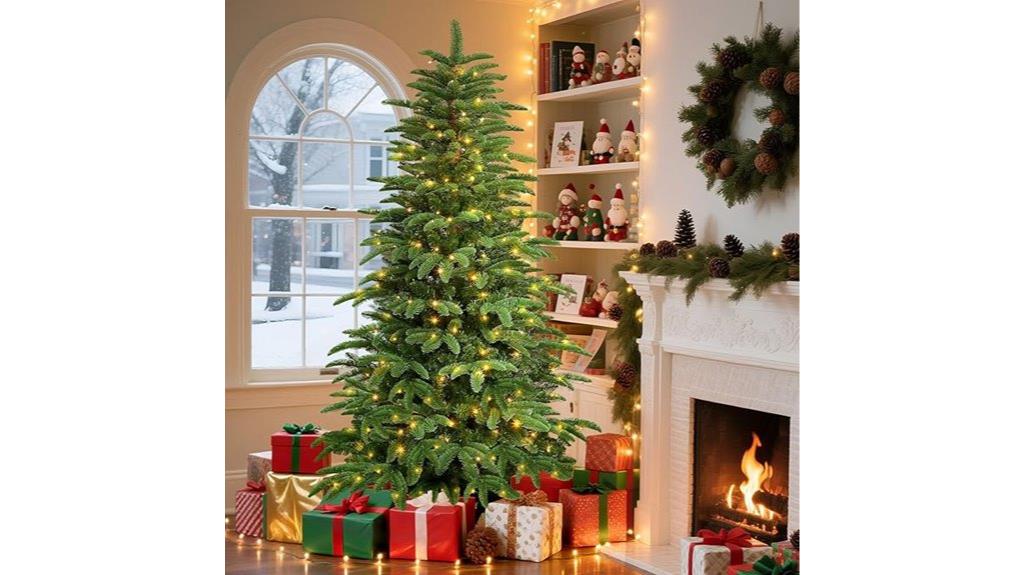 six and a half foot artificial tree