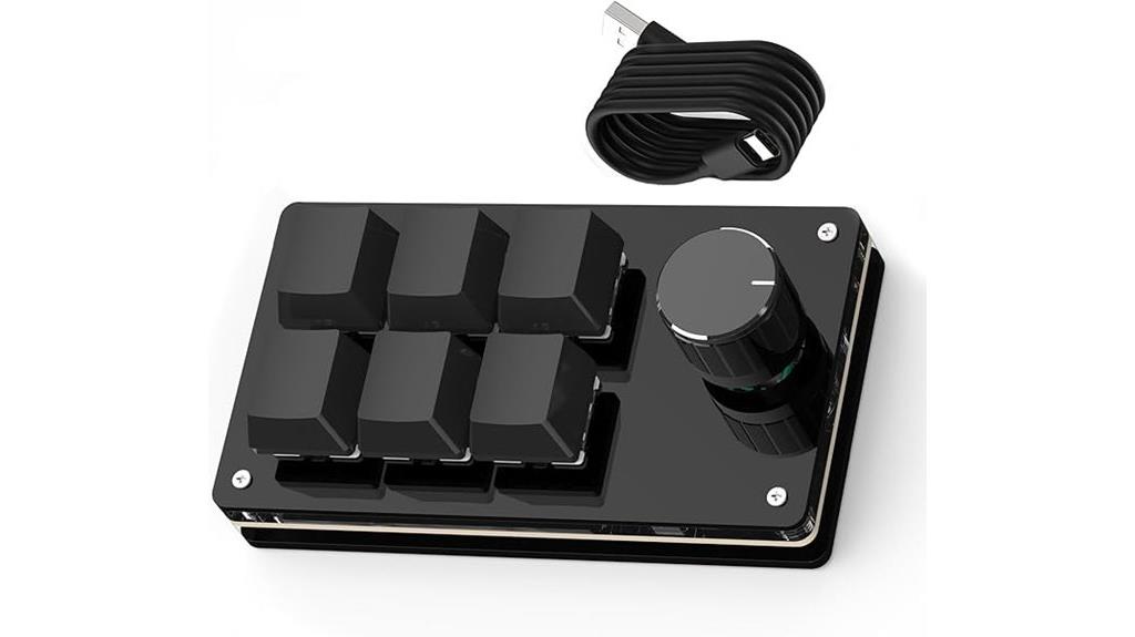 six key programmable keyboard