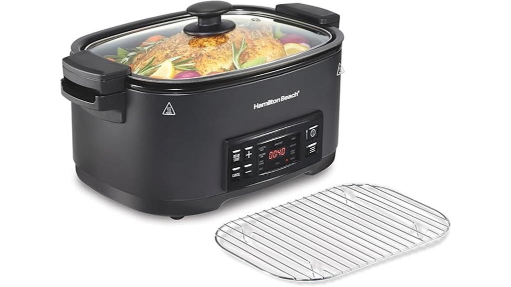 six quart programmable slow cooker