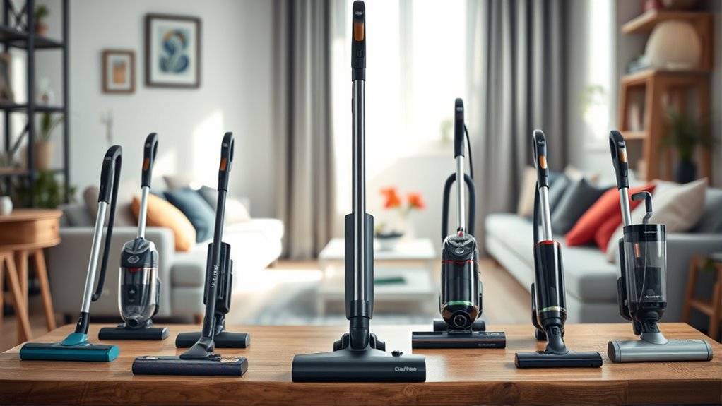 small apartment vacuum selection