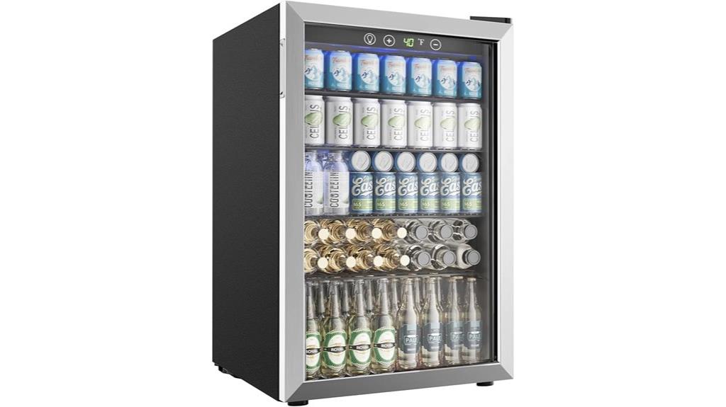 small beverage refrigerator cooler