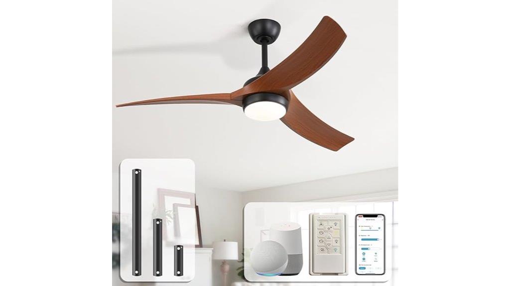 smart ceiling fan with remote