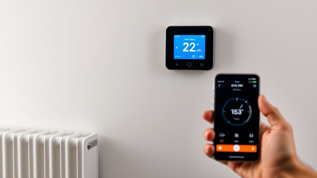 smart compatible thermostat features