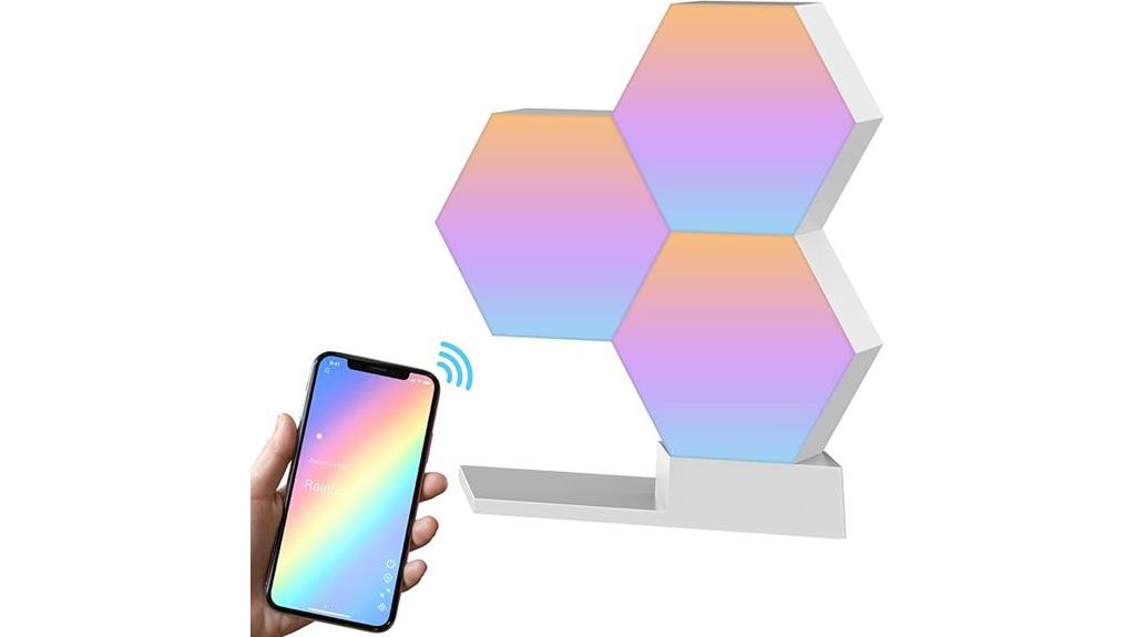 smart hexagon led panels