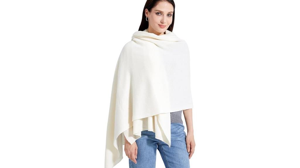 soft cashmere wrap large