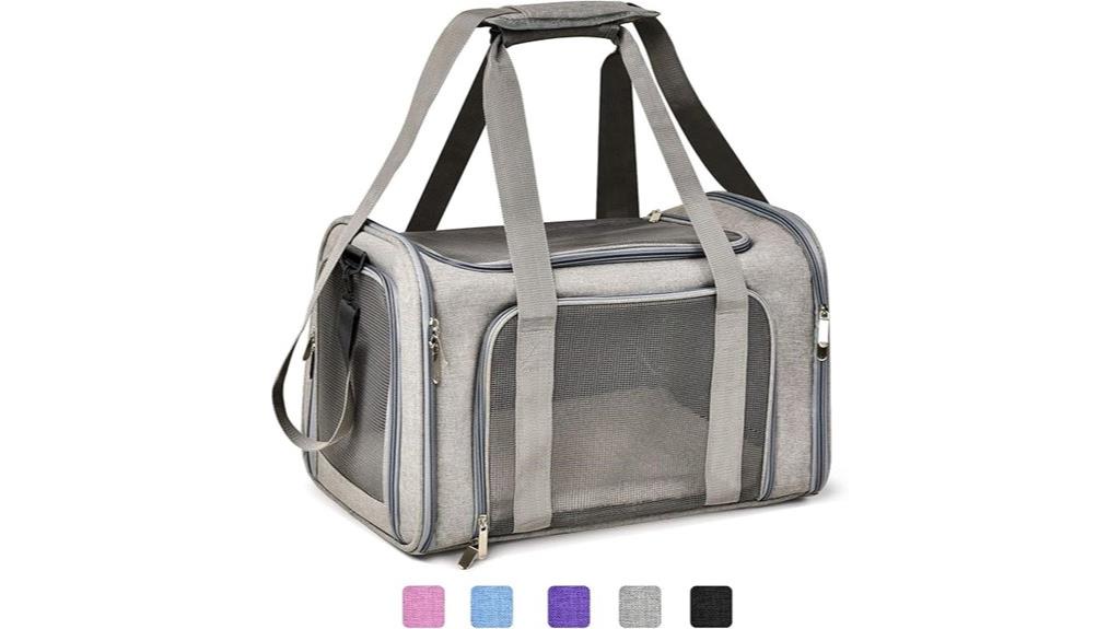 soft collapsible travel carrier