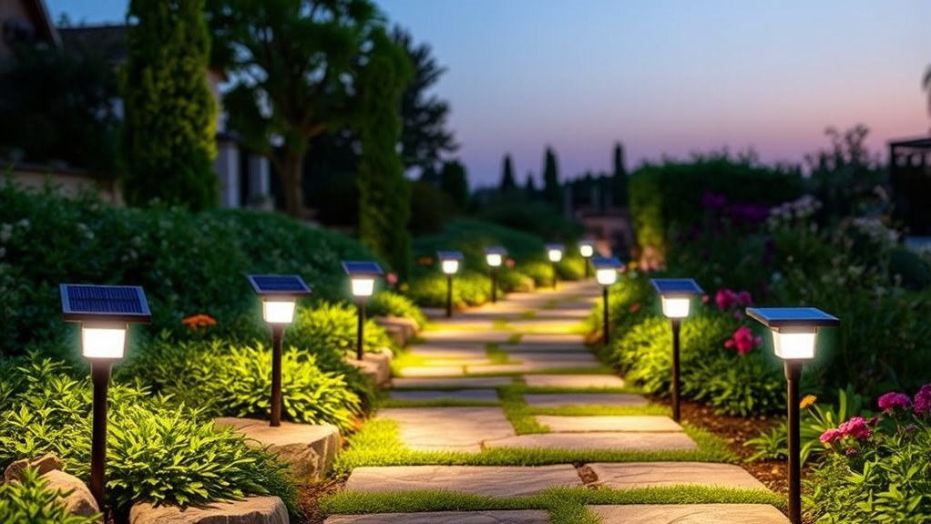 solar motion sensor lights