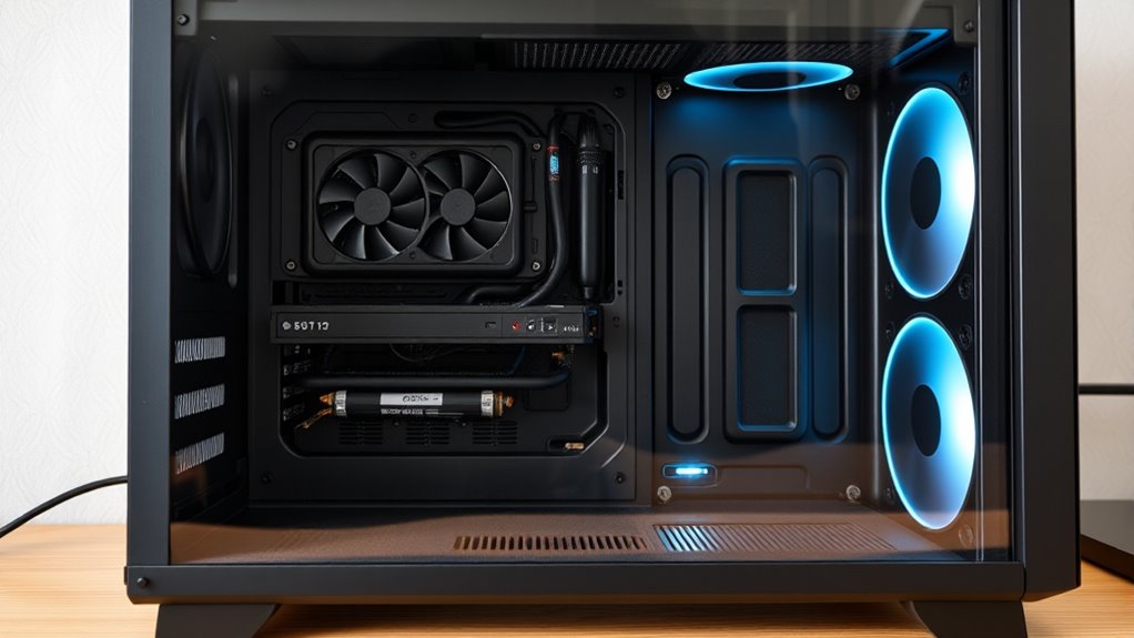 sound damping and airflow