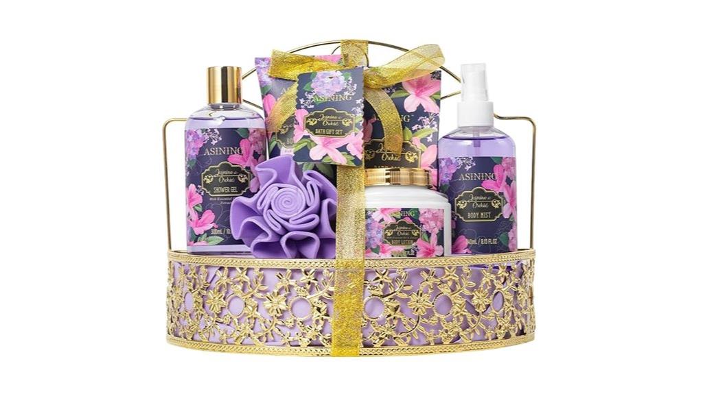 spa gift basket set