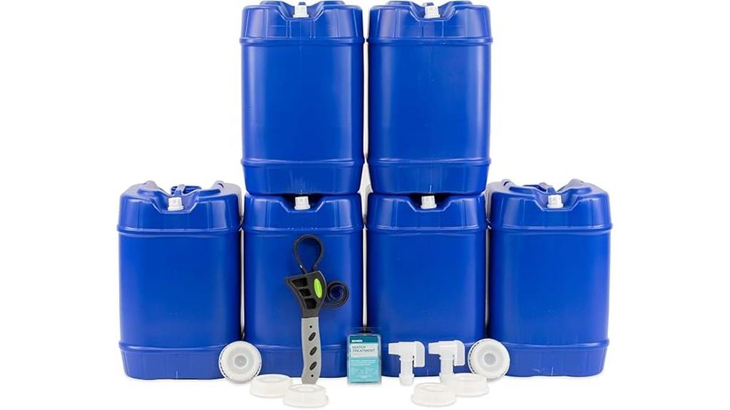 stackable 30 gallon water tanks