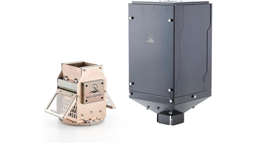 stainless steel pellet burner