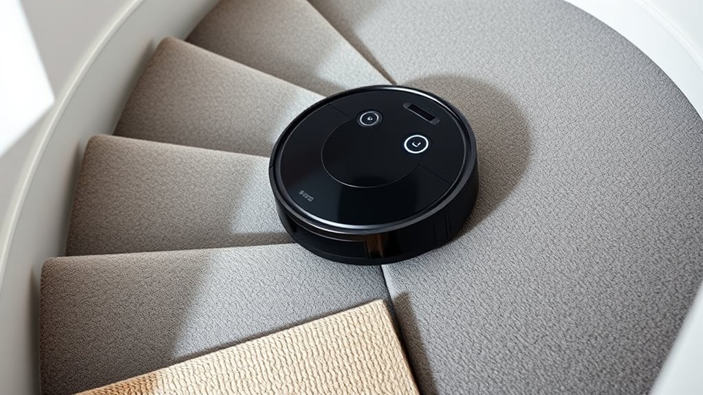 stair detection improves vacuum safety