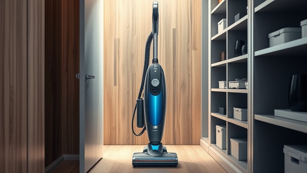 store vacuum properly