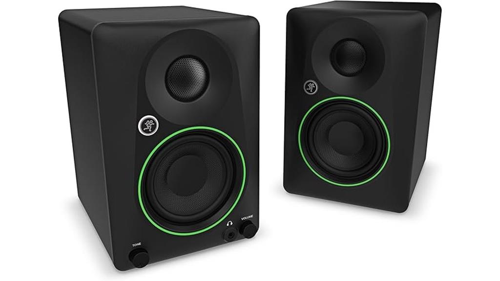 studio monitors creative powered