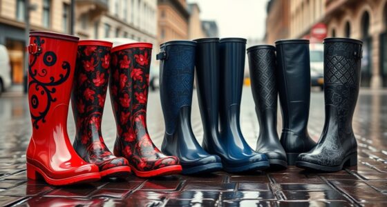 stylish women s rain boots