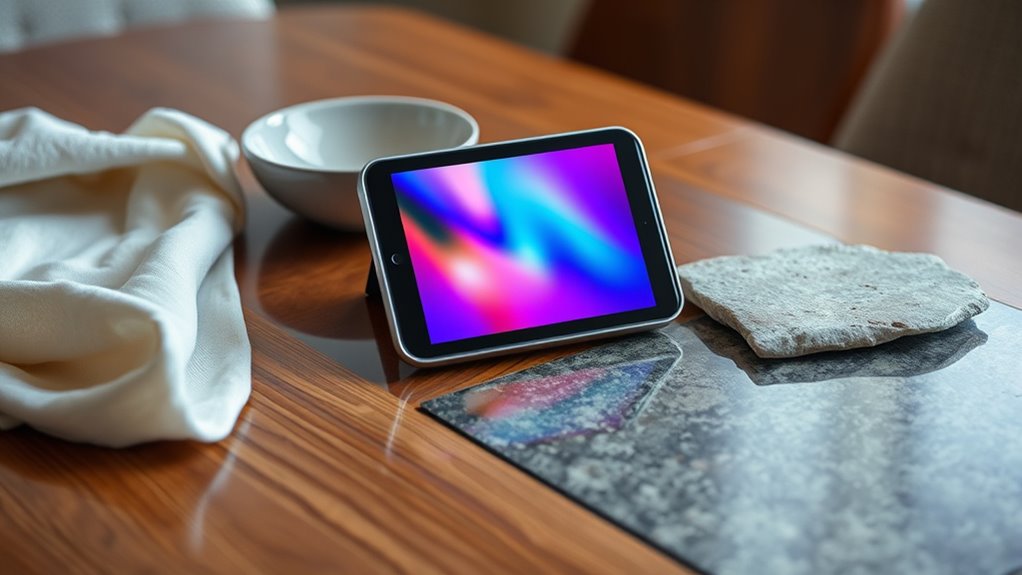 surface detection with auto adjustments