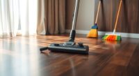 sweep and vacuum effectively