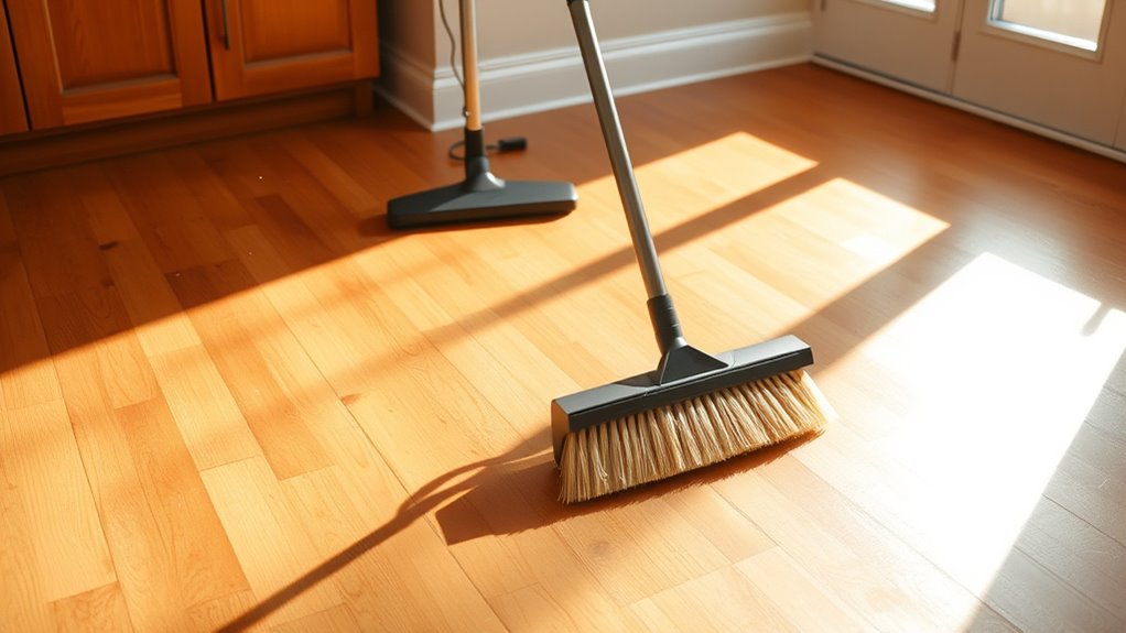 sweep vacuum maintain tools