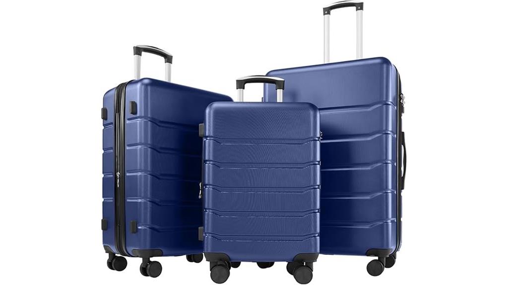 sweetcrispy multiple size luggage