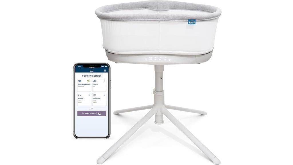 swivel sleeper with autosoothe