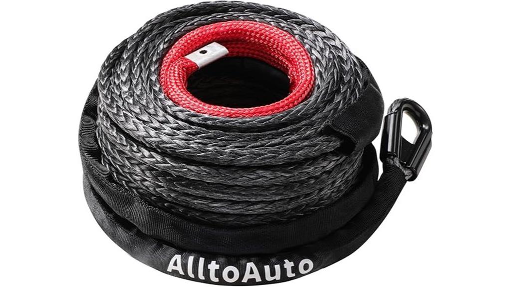 synthetic winch rope