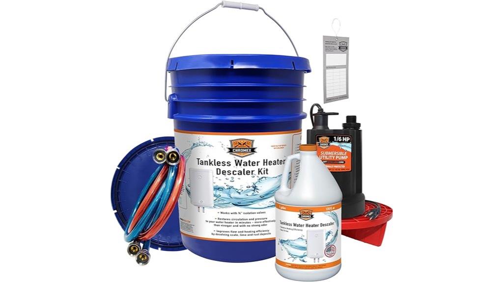 tankless water heater flush kit
