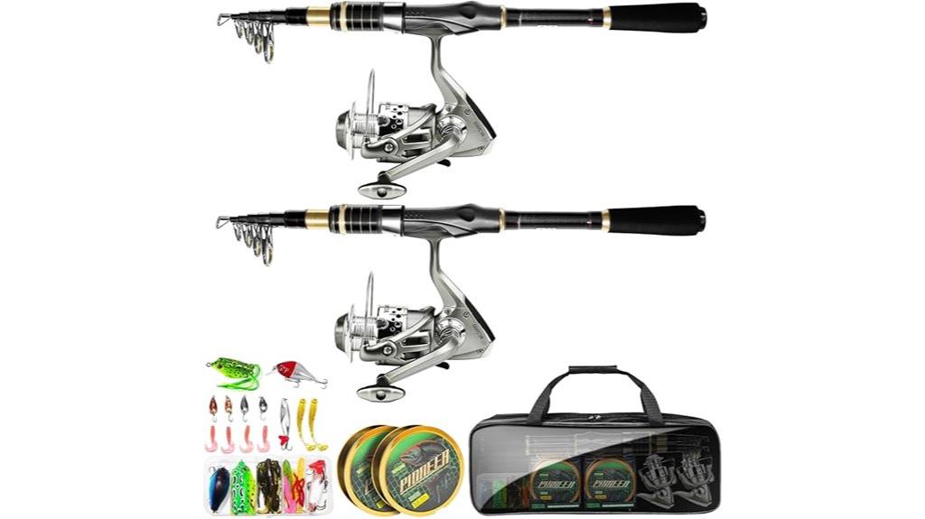 telescopic fishing set