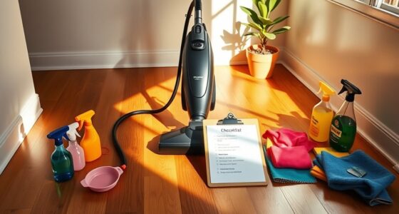 thorough seasonal cleaning checklist