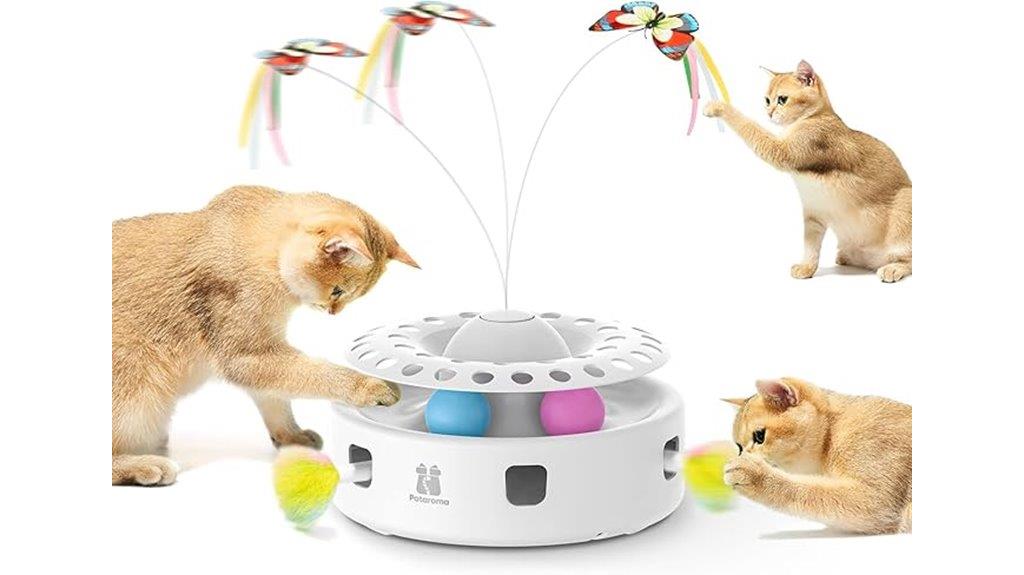 three in one cat toy