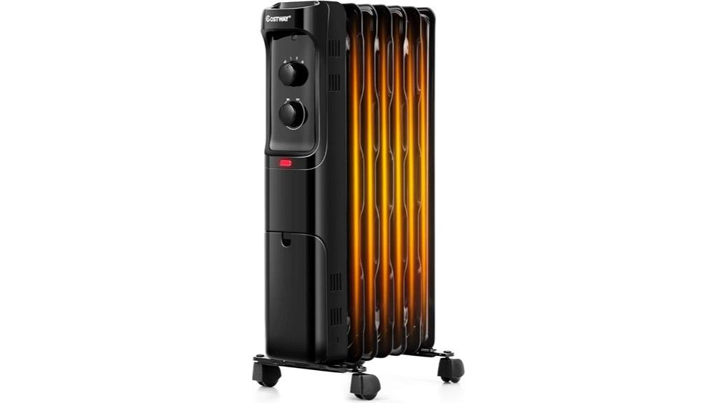 three mode oil heater