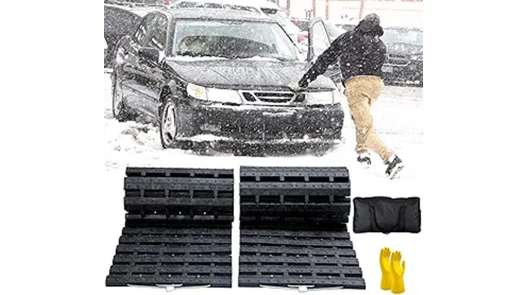 tire traction mat set