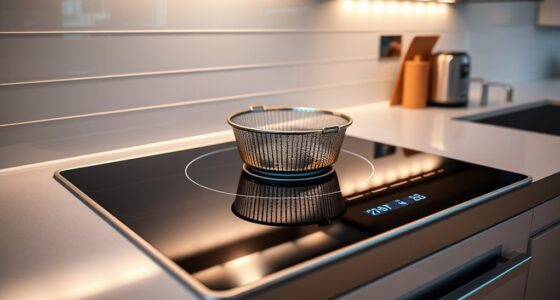 top air fry induction ranges