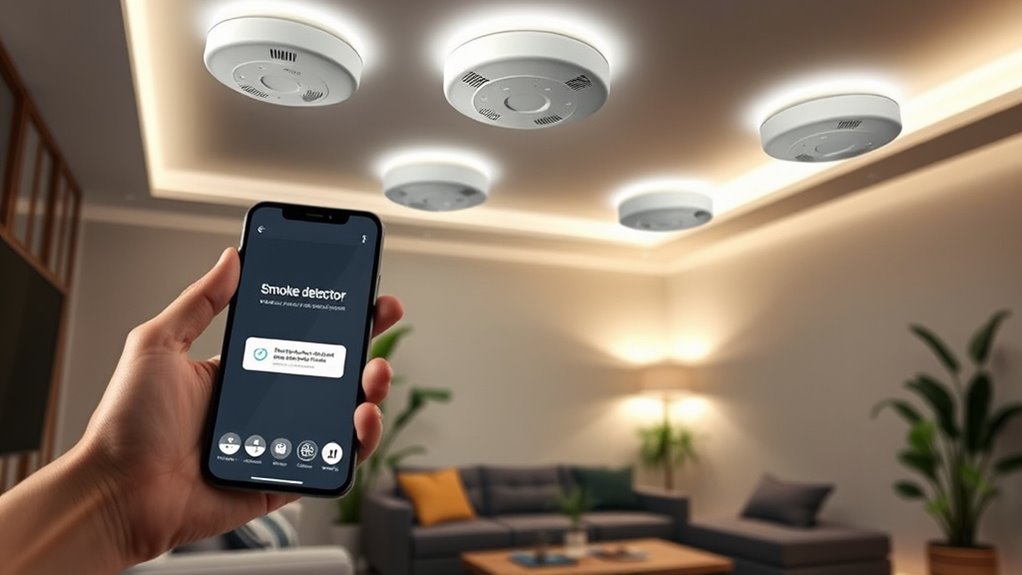top app connected smoke detectors